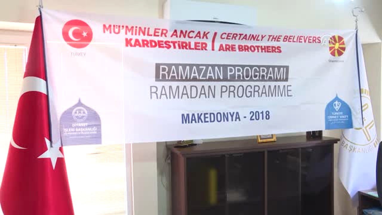 Tdv'den Makedonyalı İhtiyaç Sahiplerine Ramazan...