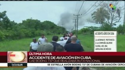 Cuba: aeronave siniestrada pertenecía a la compañía mexicana Damojh