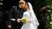 Prince Harry and Duchess Meghan's first kiss