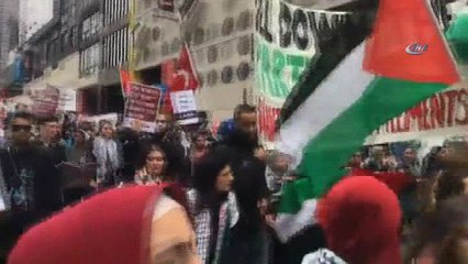 - Avustralya'da Filistin’e destek gösterisi