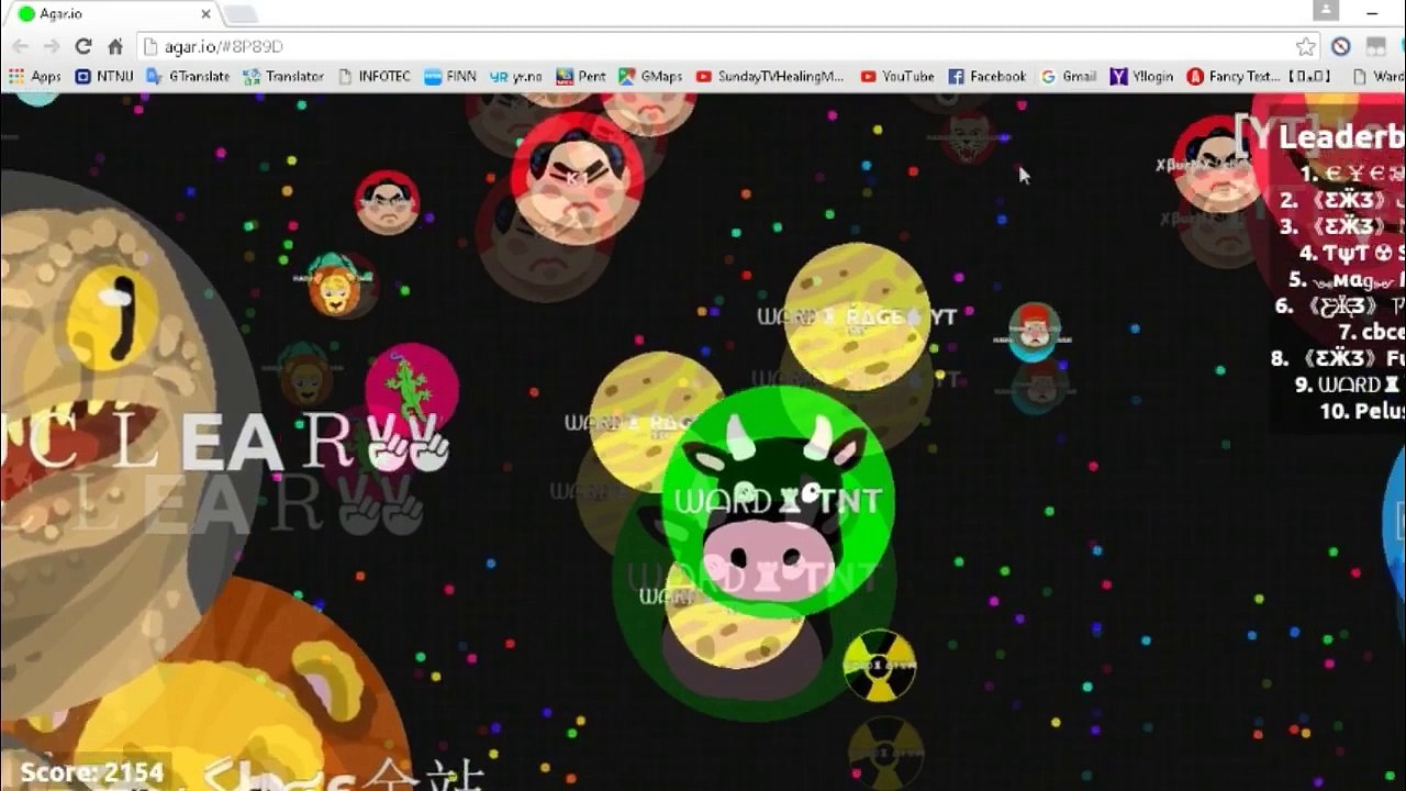 Agar.io  26.9k mass gameplay