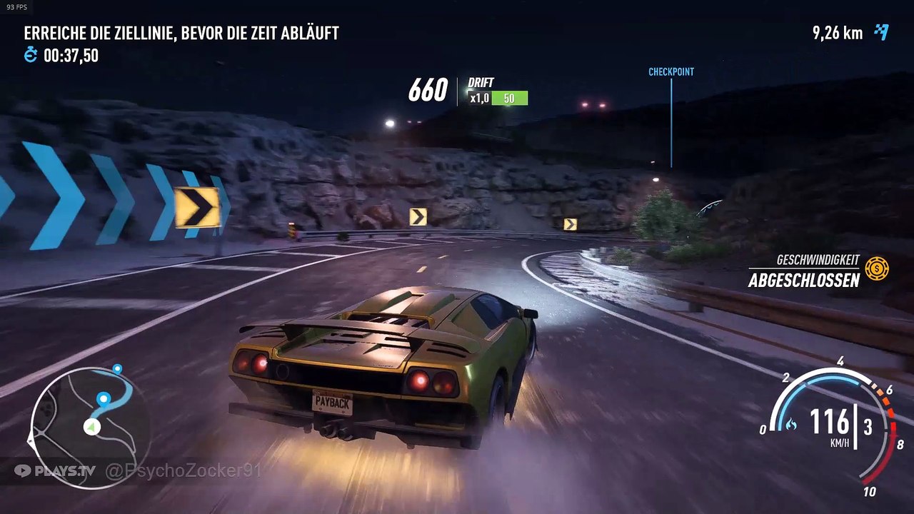 Need for Speed Payback - Zeitfahren mit Lamborghini Diablo