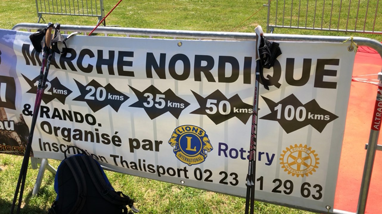 A l’épreuve des 100 km de marche nordique