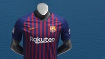 Coutinho helps unveil Barcelona's new home kit