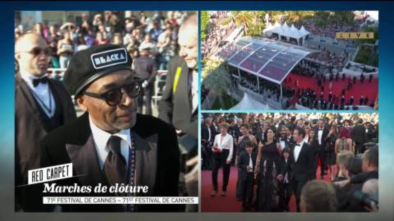 Spike Lee sur le tapis rouge - Cannes 2018