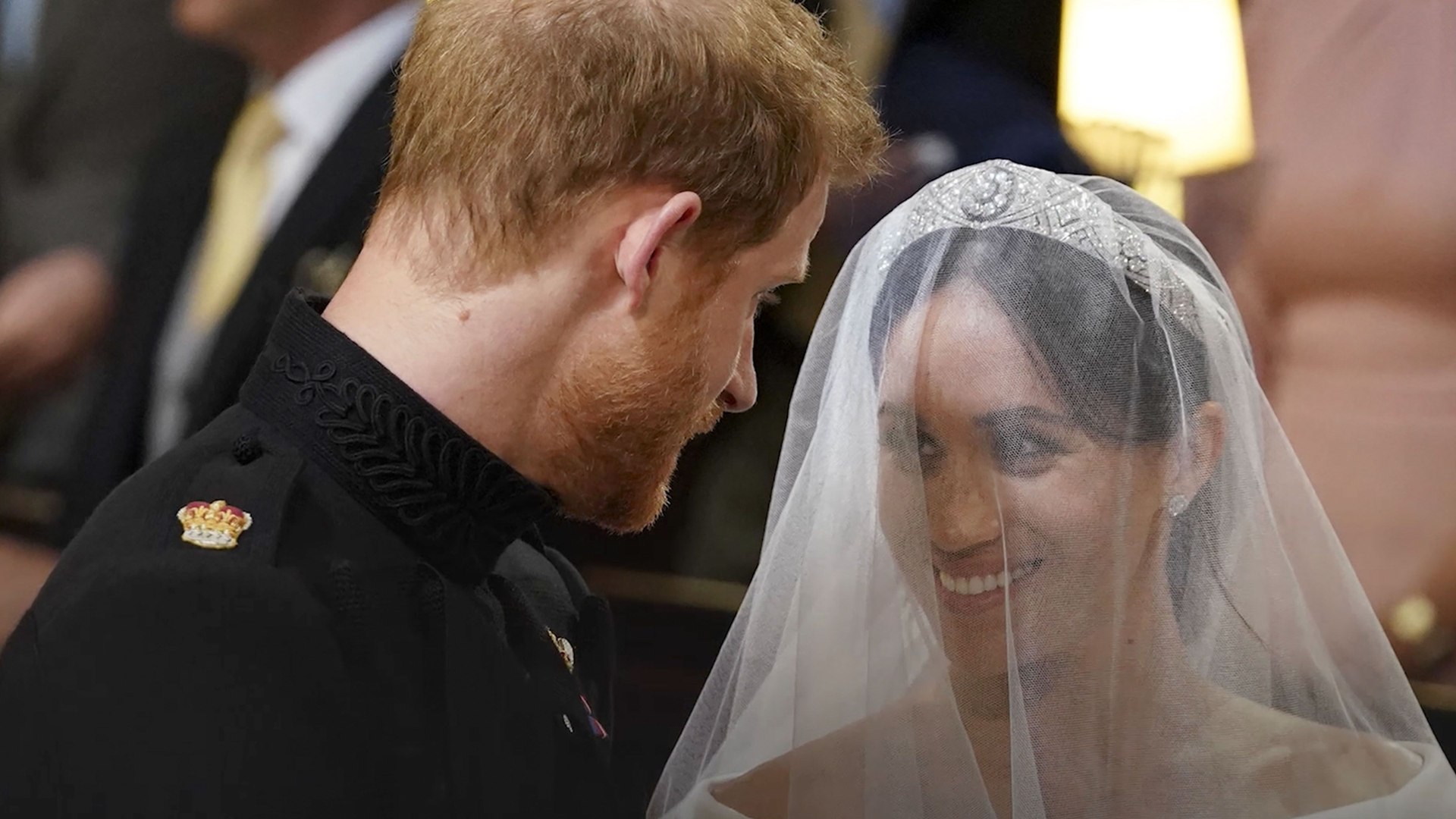 Prince Harry Had The Ultimate Royal Wedding Veil Fail Video