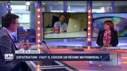 L’acte de la semaine: Gros plan sur le régime matrimonial des expatriés - 19/05