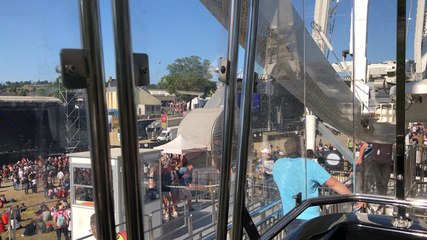 La grande roue : nouvelle attraction du festival Papillons de nuit