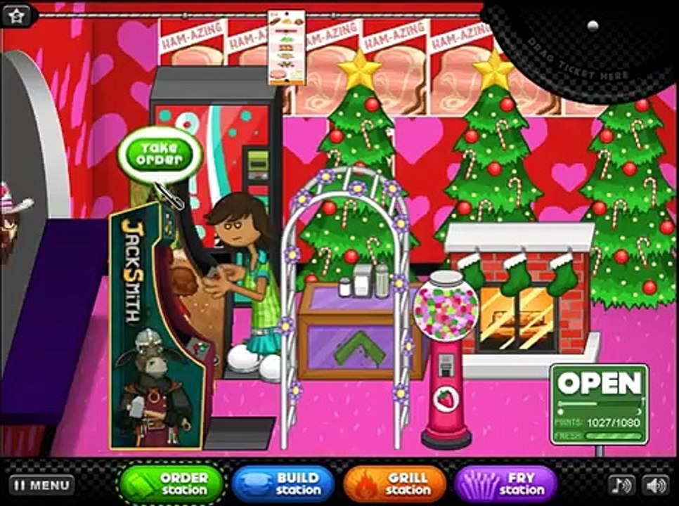 Papas Cheeseria Rank 52: All Valentines Day Toppings Unlocked