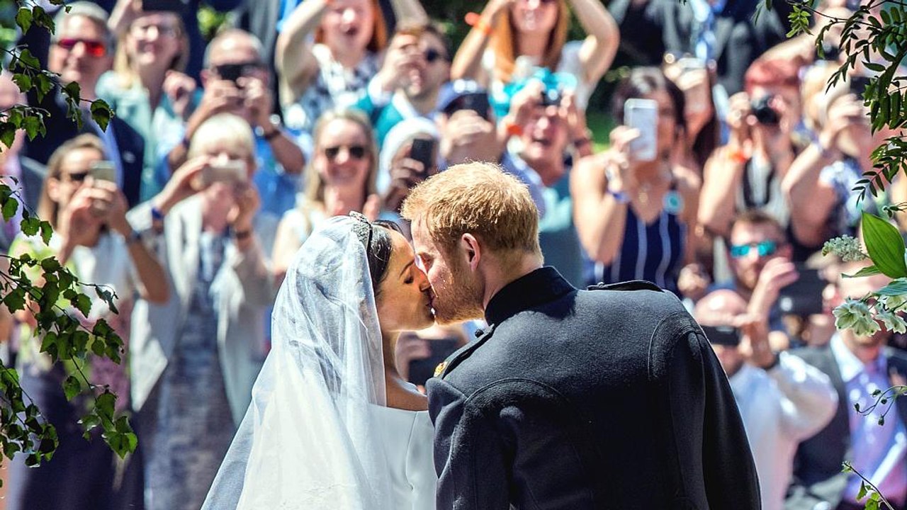 Kraliyet düğününden öne çıkan kareler