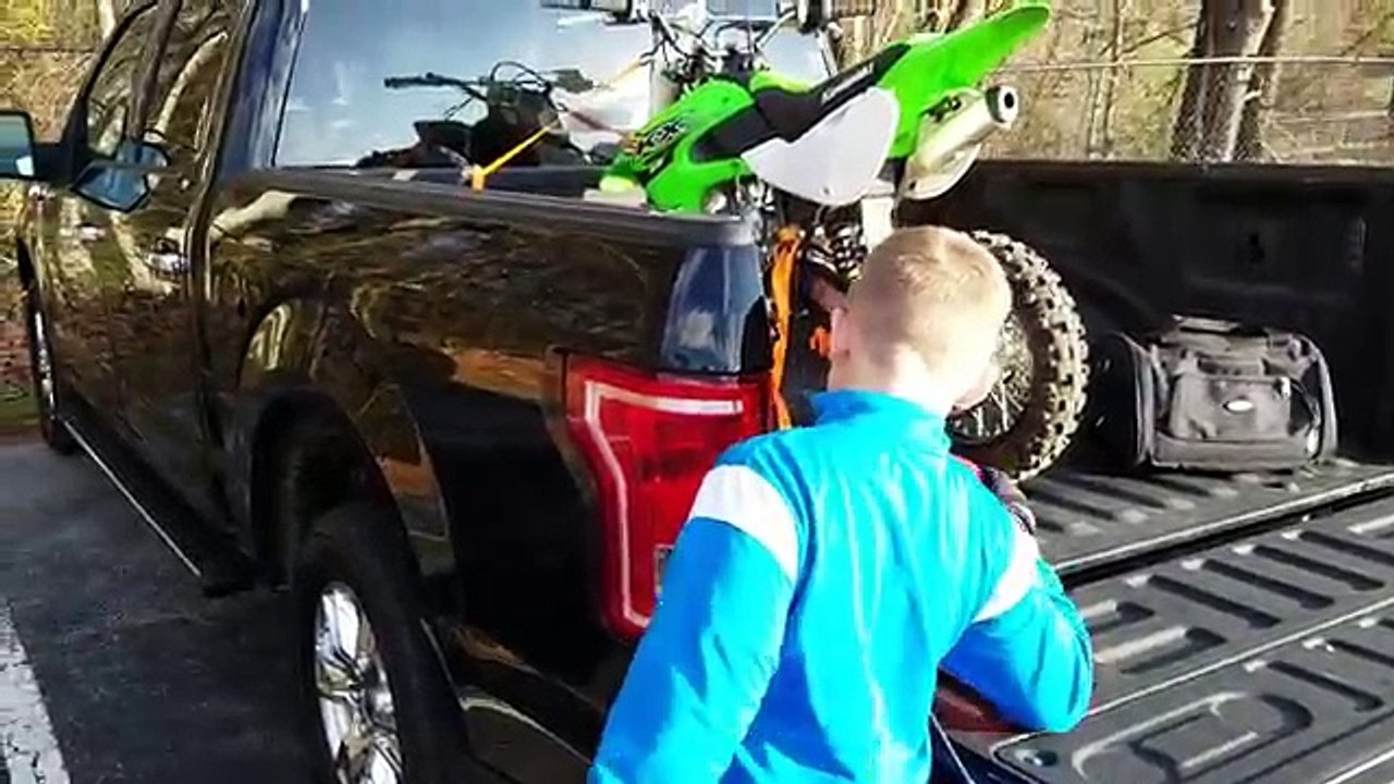 Top speed runs on the 2017 kawasaki kx65( With Nathan and Lover boy)