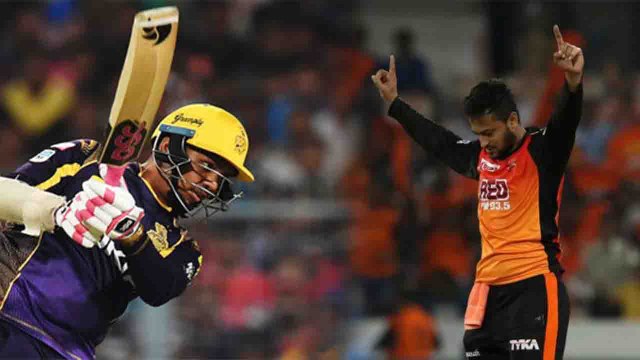 IPL 2018: Sunil Narine departs after 10-ball 29 by Shakib Al Hasan | वनइंडिया हिंदी