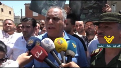 العلم السوري يرتفع في الحولة بريف حمص....