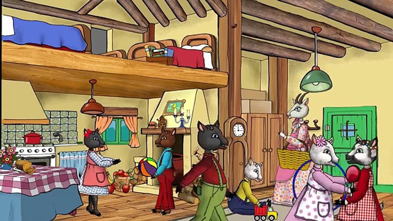 Los Siete Cabritillos y El Lobo Feroz