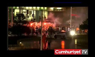 Taksim'de şampiyonluk coşkusu