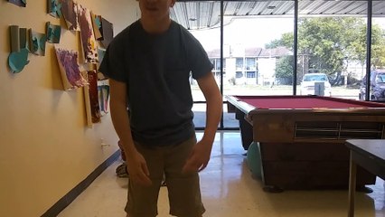 Ryan dancing to low