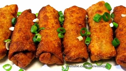 How to make Egg Rolls - Egg Roll Recipe - Easy Chinese Recipe