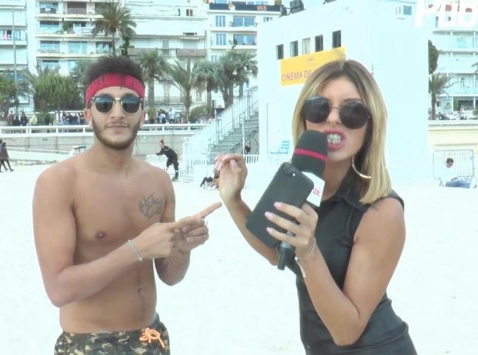 Vidéo Cannes 2018 : Bastien (Koh-Lanta) fait marrer toute la Croisette, découvrez son défi fou !