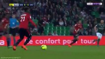 Résumé Saint-Etienne - Lille  but Jonathan Bamba 1-0