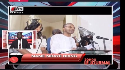 Limogeage du recteur de l'UGB reaction de Mame Mbaye Niang