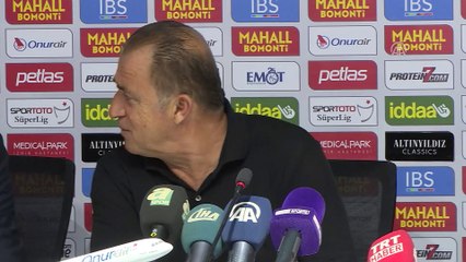 Göztepe-Galatasaray maçının ardından - Fatih Terim (1) - İZMİR