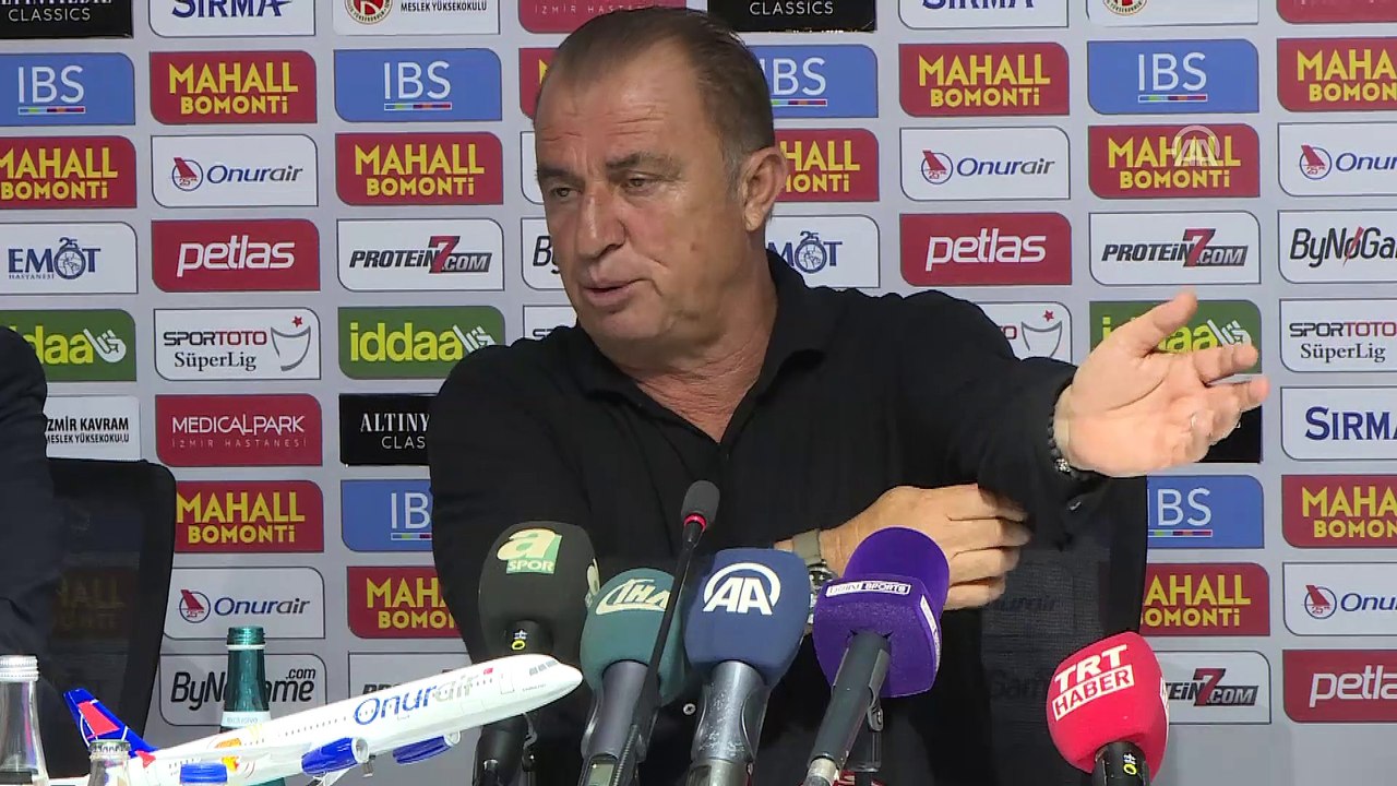 Göztepe-Galatasaray maçının ardından - Fatih Terim (6) - İZMİR