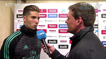 Luca, tras su debut con el Real Madrid: "Cuando juego soy Luca, no Zidane"