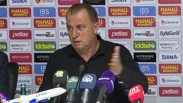 Göztepe-Galatasaray maçının ardından - Fatih Terim (4) - İZMİR