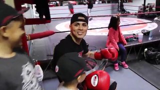 DAMIAN & DEION TRY BOXING!