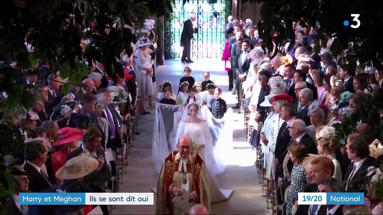 Mariage de Harry et Meghan : ils se sont dit "oui"