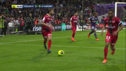 Le but du break contre Guingamp signé Yaya Sanogo