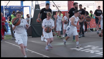 One Team Ambassadors celebrate with Special Olympics at FanZone