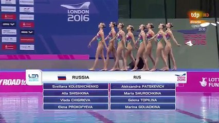 Todo Sincro RUSIA Team Technical Final Londres 2016
