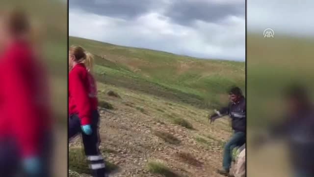 Mantar Toplamak İçin Çıktığı Kayalıklardan Düşen Kişi Kurtarıldı
