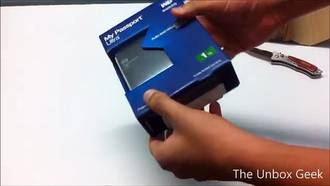 WD My Passport Ultra External Hard Drive (Titanium) Unboxing & Review (INDIA)