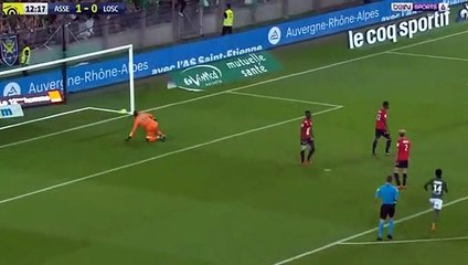 Buts Saint-Etienne 5-0 Lille résumé ASSE-LOSC