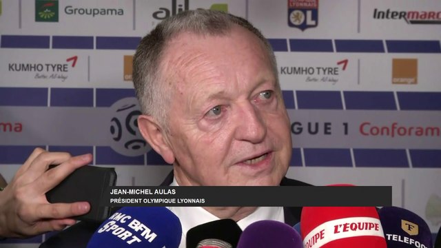 Aulas «Une pensée pour Marseille, qui a tout perdu...» - Foot - L1 - OL