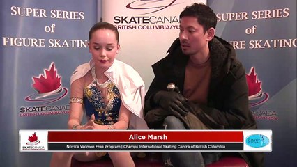 Novice Women Free Program 2018 Belair Direct Super Series Victoria Day - Rink 1 (14)