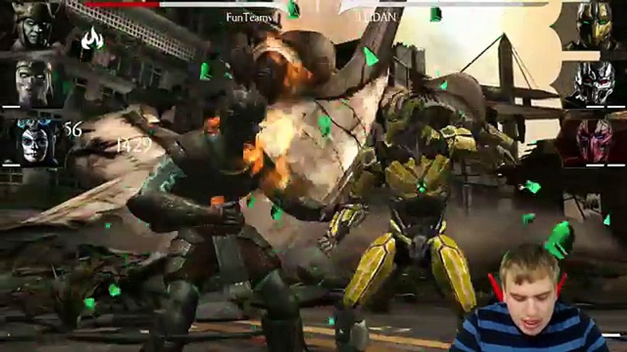 Best team in MKX Mobile! Strongest team EVER! They cant lose.