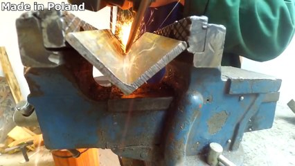 Homemade steel DRILL PRESS stand [PLANS]