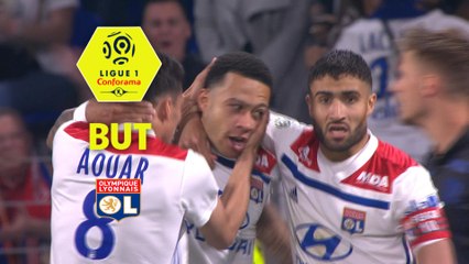 But Memphis DEPAY (48ème) / Olympique Lyonnais - OGC Nice - (3-2) - (OL-OGCN) / 2017-18
