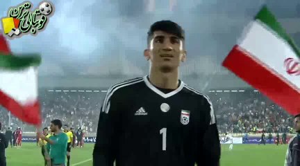 مراسم بدرقه تیم ملی در ورزشگاه آزادی