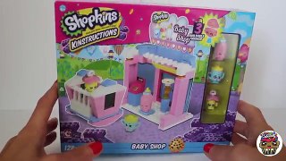 Shopkins Kinstructions Baby Shop Building Set Unboxing | Toy Caboodle