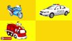 Learning Street Vehicles for Kids | Cars and Trucks | Animated Surprise Eggs filled with Vehicles!
