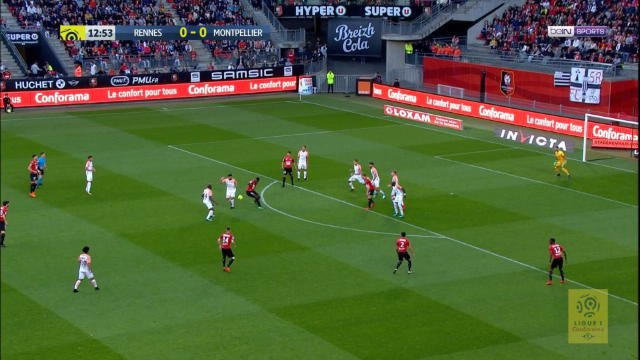 Rennes 1 - 1 Montpellier