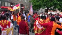 İsveç'te Galatasaraylı taraftarlar şampiyonluğu kutladı - STOCKHOLM