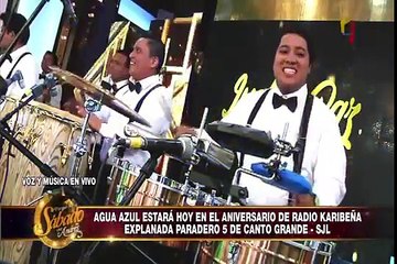 Lucho Paz volvió a deleitarnos en ‘Porque Hoy es Sábado con Andrés’ junto a su grupo ‘Agua Azul’