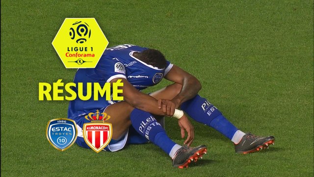 ESTAC Troyes - AS Monaco (0-3) - Résumé - (ESTAC-ASM) / 2017-18