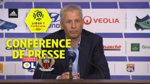 Conférence de presse Olympique Lyonnais - OGC Nice (3-2) : Bruno GENESIO (OL) - Lucien FAVRE (OGCN) - 2017/2018