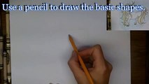 Drawing: How To Draw a Cartoon Unicorn - Easy Drawing Lesson for Kids and Beginners - Magical!